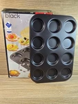 Zenker Black Teflon 12 Piece Pastry Bake Tray (no Cookie Cutter) Made In Germany. Fixed Price $25.00.