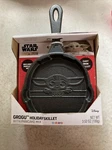Star Wars Mandalorian The Child Baby Yoda Grogu Cast Iron Skillet Nib. Fixed Price $15.00.
