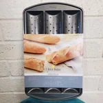 Wilton 3 Channel Nonstick Baguette Baking Tray Dishwasher Safe Loaf Pan Unused. Fixed Price $10.50.