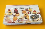 Norpro Quality Nonstick 12 Mini Cheesecake Pan With Removable Bottoms Dark Gray. Fixed Price $23.99.