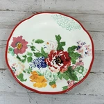 The Pioneer Woman Stoneware Country Garden Salad Plate 8.75 Red Edge Gibson. Fixed Price $9.00.