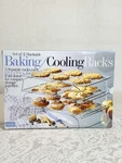 American Cooks 3 Piece Stackable Cooling Rack Baking Wire Non Stick New Open Box. Fixed Price $19.99.