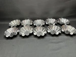 3" Tart Tins Lot Of 10 Vintage Bakeware Cooking Kitchen Tools Cake Pans Party. Fixed Price $11.00.