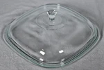 VINTAGE1970S Pyrex Domed Lid Small Knob P-12-C 10-1/4" Outer Width. Fixed Price $14.95.