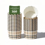 Restaurantware Baking Cups 200 Pack 10 Oz Paper Cupcake Liners Greaseproof. Fixed Price $51.30.