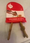 Holiday Gingerbread Man Men / Tongs Pince - Festive Serving Utensil Aldi. Fixed Price $15.00.