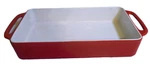 Orange Copco Michael Lax Design Cast Iron Enamel Loaf Casserole Dish 12X6X2. Fixed Price $34.99.
