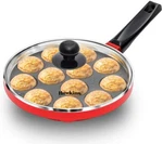 Hawkins Nonstick Appe Pan With Glass Lid, 12 Cups, Diameter Cm, Black (NAPE22. Fixed Price $40.00.