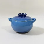 Le Creuset Blueberry Mini Cocotte 16OZ 480ML Stoneware Covered Baker Dish. Fixed Price $110.32.