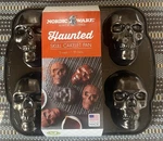 New! Nordic Ware Haunted Skull Cakelet Pan 1.18 Liters / 5 Cups Makes 6 Cakes.. Fixed Price $20.99.