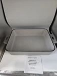 Pampered Chef Enameled Cast Iron Roaster /casserole Pan 14IN X 10IN -brand New. Fixed Price $60.00.