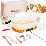 Xpxkj Heating Bread Proofing Basket Set Foldable Thermostatic Silicone Bowl With. Fixed Price $28.82.