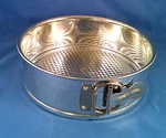 Cake Pan! - Kaiser Springform Expandable Metal Flat Bottom Bakeware 8" (20CM). Fixed Price $11.24.