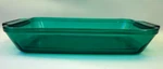 Anchor Glass Baking Dish 9" X 11.5" 2" Emerald Green #1031. Fixed Price $22.00.