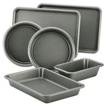 Ayesha Curry Nonstick Bakeware Set With Bread Pan, Cookie Sheet, Bak.... Fixed Price $99.02.