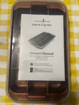 Copper Chef Bake & Crisp Pan 5PC Set Nonstick 11X7 As Seen Tv Brownie Divider. Fixed Price $15.00.