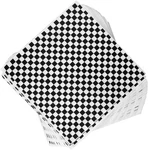 Oomcu 200 Sheets And Checkered Dry Waxed Deli Large, Black/white. Fixed Price $18.94.