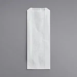 (1000 Pack) 3 1/2" X 9" White Plain Paper Concession Food Hot Dog Bag. Fixed Price $42.77.