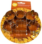 Wilton 6 Piece Autumn Crust Cutter Set, 2308-0893. Fixed Price $12.07.