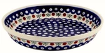 Polish Pottery Pie & Quiche Dish By Zaklady Boleslawiec Perfect For Baking. Fixed Price $65.00.