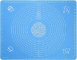 Silicone Baking Mat For Pastry Rolling Dough With MEASUREMENTS,19.7" X 15.7" Bpa. Fixed Price $16.95.