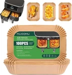 Air Fryer Disposable Paper RECTANGLE-8.6 X 5.5&APOS;&APOS;-100PCS, Brown. Fixed Price $20.83.