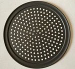 Lloyd Pan Thin 14" Round Perforated Pizza Non Stick Heavy Duty Aluminum. Fixed Price $15.00.