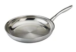 Frieling Black Cube Stainless Steel 12.5" Cooking Frying Pan Skillet, Silver.. Fixed Price $39.99.
