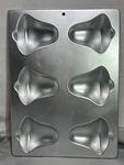 Vintage 1989 Wilton Christmas Bells Mini Cake Pan Six Mold 2105-8254 Euc. Fixed Price $5.00.
