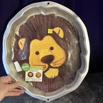 1994 Wilton Jungle Lion Shaped Cake Pan 2105-2095 Vintage. Fixed Price $15.95.