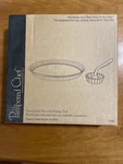 Pampered Chef Tart Quiche Pan With Fluting Tool #1543. Fixed Price $15.95.