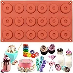 Funshowcase Mini Donut Silicone Mold 18 Cavity 30X17X1CM. Fixed Price $19.99.