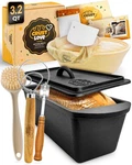 Crustlove Rectangular Cast Iron Dutch Oven For Bread Baking - Incl. Sourdough.... Fixed Price $54.96.