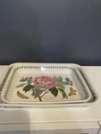 Portmeirion Botanic Garden Baking Dish Set 2 Peony Clematis England Ovenware Vtg. Fixed Price $79.99.