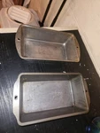 Set Of Vintage Ekco Bread Loaf Pans 8 1/2" X 4 Usa. Fixed Price $17.99.