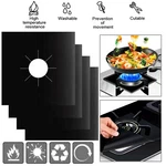 Gas Range Stove Top Burner Cover Protector Reusable Liner Clean Cook Non-stick. Fixed Price $8.75.