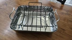 Calphalon Contemporary Roaster Roasting Pan With Rack, 16" 1805, Stainless Steel. Fixed Price $43.00.
