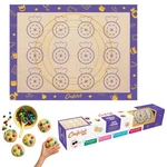 Chefclub Kids Silicone Baking Mat X 15" 12"L 16"W, Multicolor. Fixed Price $20.78.