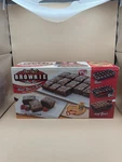 Perfect Brownie Non-stick Pan Set With Dividers, Rack, Recipe Guide Open Box. Fixed Price $17.99.