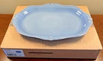 Juliska Berry & Thread Chambray Platter 16" L. Nwt In Box. Fixed Price $90.00.