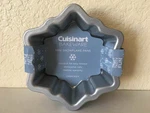 Cuisinart Bakeware Set Of 4 Mini Snowflake Baking Pans Dishes 1 Cup Nonstick New. Fixed Price $17.99.