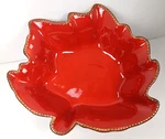 Temptations By Tara Nesting Baking Dish Bowl Casserole Harvest Fall Leaf 2 Qt. Fixed Price $35.00.