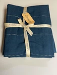 Caraway 3 Piece Linen Tea Towel Set Blue Brand New With Tags. Fixed Price $34.99.