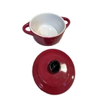 Crofton Mini Ceramic Red Casserole Dish. Fixed Price $10.00.