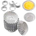 Xstronq Egg Tart Molds 32PACK Pan 2.75INCH, Tins Aluminium. Fixed Price $16.12.