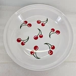Fiesta Cherries White Large Pie Baker 2019 Hlcca Conf Exclusive. Fixed Price $149.99.