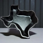 Cocinaware Texas State Shaped Small Cast Iron Baking Cornbread Pan Dish 8X8". Fixed Price $32.88.