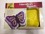 Hamilton Beach Yellow Silicone Professional Butterfly Cake Pan New In Box. Fixed Price $15.99.