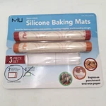 Non-stick Silicone Baking Liners Set 2 Half Sheet Mats Miu France. Fixed Price $11.95.