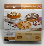 Copper Chef Perfect Cake Baking Pan As Seen On Tv Checkerboard Magic Pocket. Fixed Price $15.00.